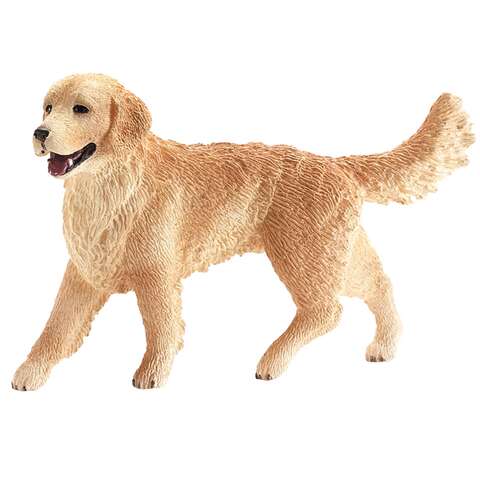Schleich Farm World Golden Retriever Female Toy Brown, Pack of 5