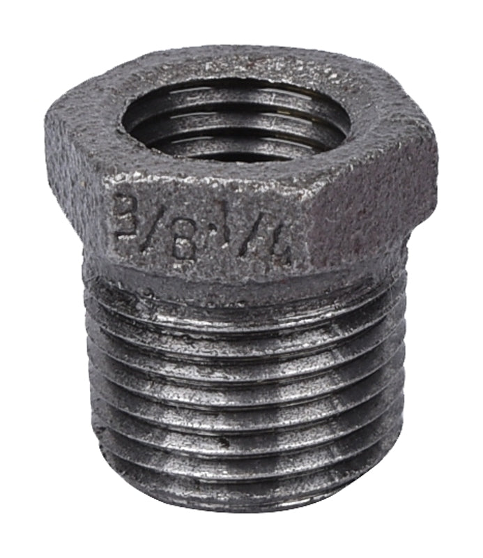 ProSource 35-3/8X1/4B Pipe Bushing, 3/8 x 1/4 in, MIP x FIP, Iron, 40 Schedule, 300 psi Pressure