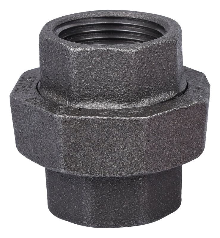 ProSource 34B-1B Pipe Union, 1 in, Threaded, Iron, 40 Schedule, 300 psi Pressure