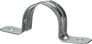 Halex 61612B Conduit Strap, 1-1/4 in, Steel, 25/BX