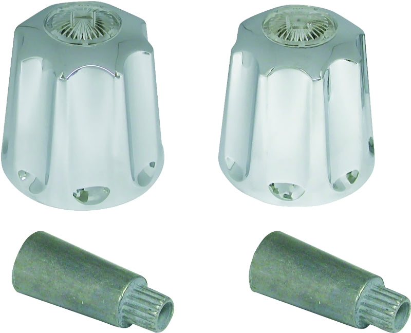 Danco 88860 Multi-Fit Faucet Knob Handle, Zinc, Chrome-Plated