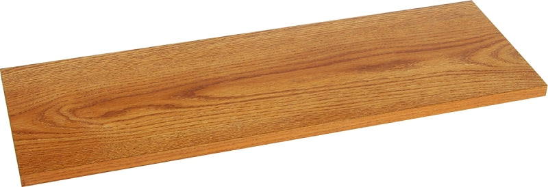 Knape & Vogt 1980 OK 12X24 Series Shelf Board, 24 in L, 12 in W, Oak, For: KV Standard/Bracket Shelving Systems, Pack of 5