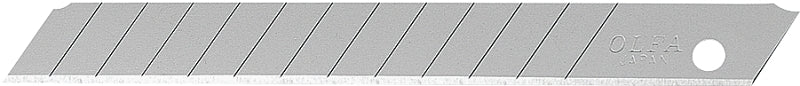 Olfa 5010 Knife Blade, 9 mm, 13-Point, Carbon Steel