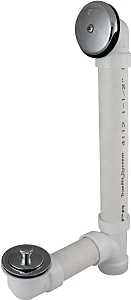 Plumb Pak 620LAPVC Bath Drain Assembly, PVC, Chrome-Plated