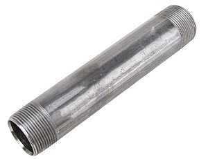ProSource 11/4X21/2B Pipe Nipple, 1-1/4 in, Male, Steel, 40 Schedule, 2-1/2 in L