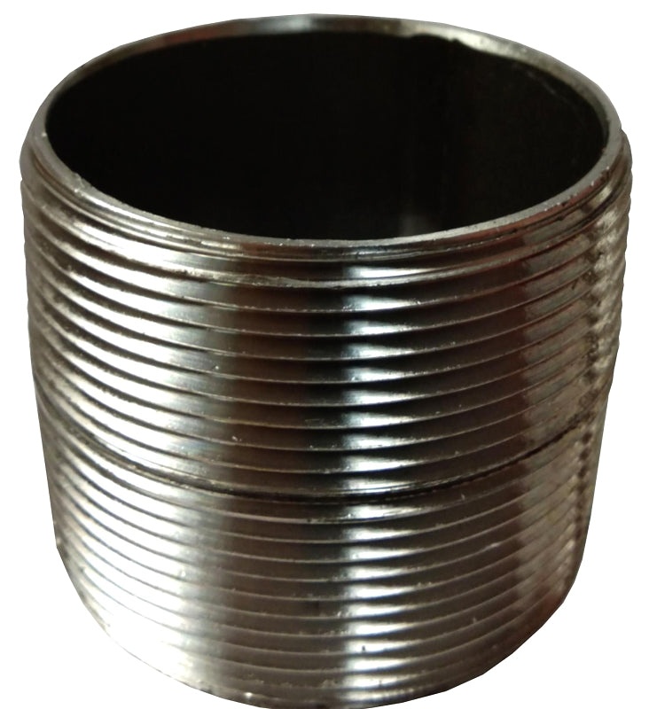 ProSource 2XC Pipe Nipple, 2 in, Male NPT Threaded, Steel, SCH 40 Schedule