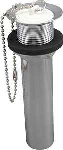 Keeney PP3015PC Lavatory Plug, Pop-Out, Polished Chrome