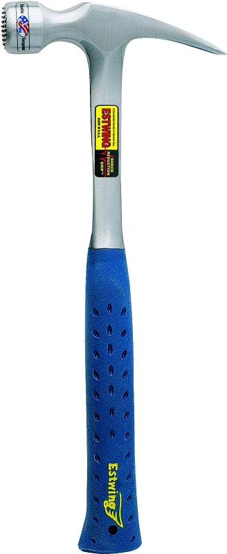Estwing E3-22SMR Hammer, 22 oz Head, Milled Head, Steel Head, 13-3/4 in OAL