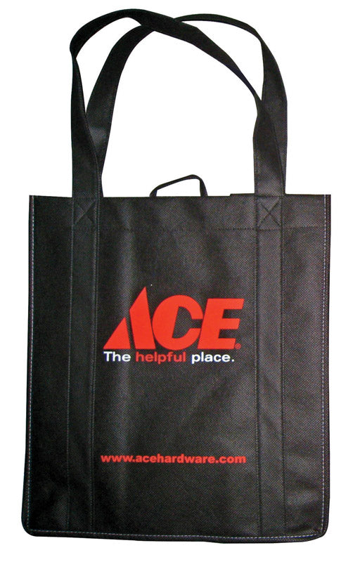 Ace 13-1/2 in. H X 12-1/2 in. W X 14 in. L Reusable Shopping Bag, Pack of 50