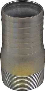 Boshart UNLMAS-200 Pipe Adapter, 2 in, Insert, 2 in, MPT, Steel, Zinc