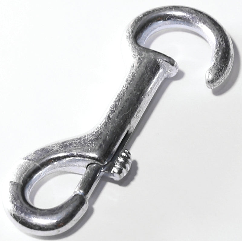 Baron 232 Chain Snap, 3/8 in Snap Opening, 4 in L Dimensions, 60 lb Working Load, Malleable Iron, Electro-Galvanized