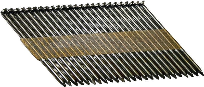 ProFIT 0600150 Framing Nail, Paper Tape Collation, 2-3/8 in L, 11-1/2, Steel, Bright, Clipped Head, 5000/PK