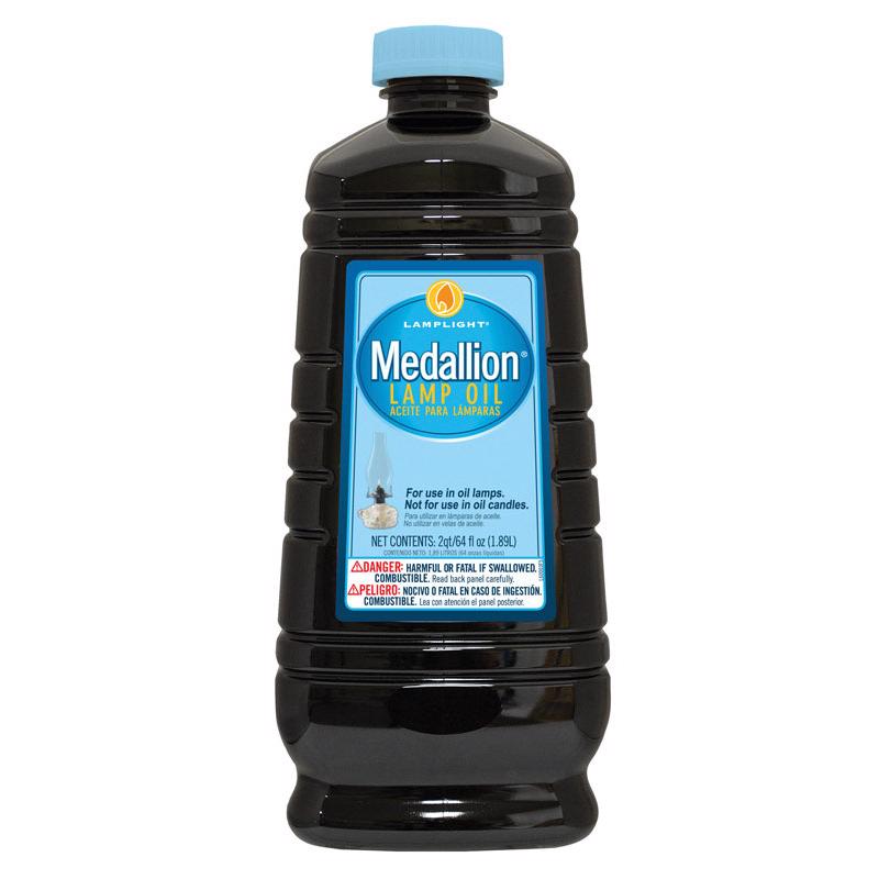 Lamplight Farms Medallion Clean Burn Lamp Oil Clear 64 oz, Pack of 6