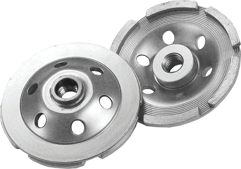 Diamond Products 22408 Cup Grinder, 7 in Dia, 1/2 in Thick, 5/8-11 Arbor, Diamond Abrasive