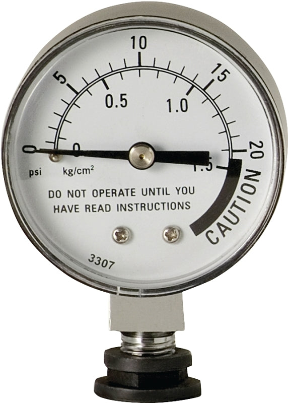 Presto 85729 Pressure Canner Steam ga, Analog Display, Includes: Metal Washer and Nut, Rubber Washer