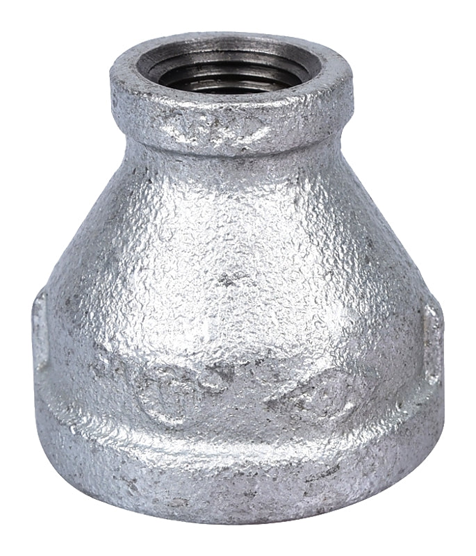ProSource PPG240-32X15 Reducing Pipe Coupling, 1-1/4 x 1/2 in, Threaded, Malleable Steel, SCH 40 Schedule