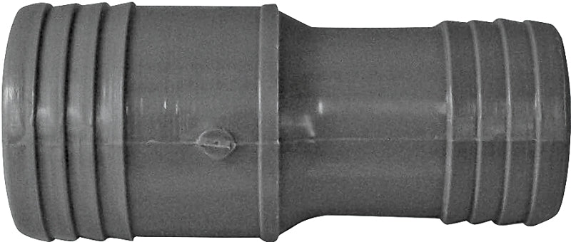 Boshart UPPRC-1512 Reducing Pipe Coupling, 1-1/2 x 1-1/4 in, Insert, Polypropylene, Gray