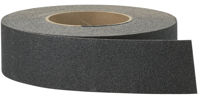 3M 7733 Resilient Tread, 60 ft L, 4 in W, Black
