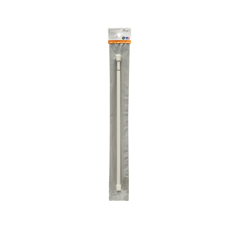 Kenney White Traditional/Transitional Tension Rod 18 in. L X 28 in. L