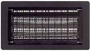 Witten Vent B-EBLACK MB Automatic Foundation Vent, 65 sq-in Net Free Ventilating Area, Mesh Grill, Thermoplastic, Black Oxide