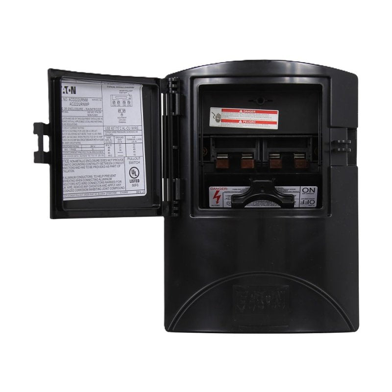Cutler-Hammer AC AC222URNMP-A2 Disconnect Switch, 60 A, 120/240 V