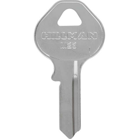 HILLMAN Padlock Universal Key Blank Single, Pack of 10