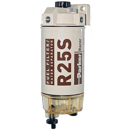 Racor 2 Micron Diesel Spin-On Fuel/Water Seperator, 45 GPH