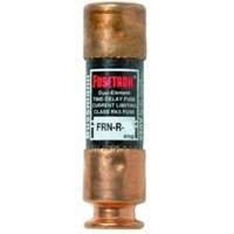 Bussmann BP/FRNR-40 Heavy-Duty Fuse, 40 A, 250 VAC, 125 VDC, 20, 200 kA Interrupt, Fiberglass Body, K, Time Delay Fuse