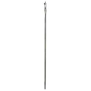 Irwin 88708 Spade Drill Bit, 1/2 in Dia, 16 in OAL, Flat Flute, 1/4 in Dia Shank, Hex Shank
