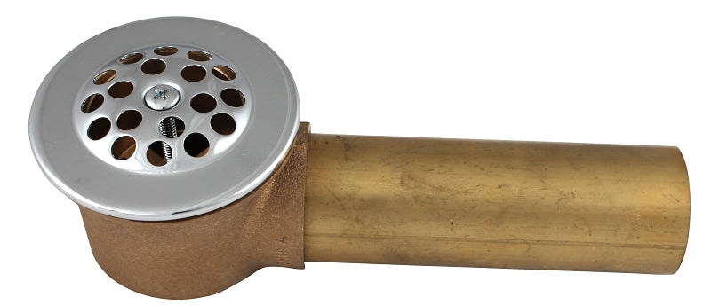 Keeney 614RB Bath Drain Waste Shoe, Brass