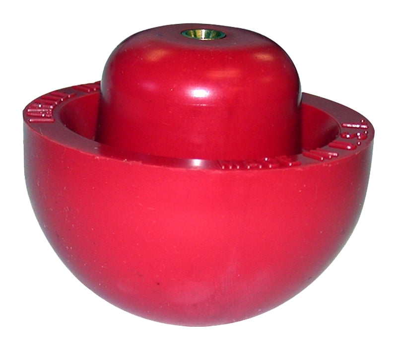 Korky 425BP Tank Ball, 2 in, Chlorazone Rubber, Red