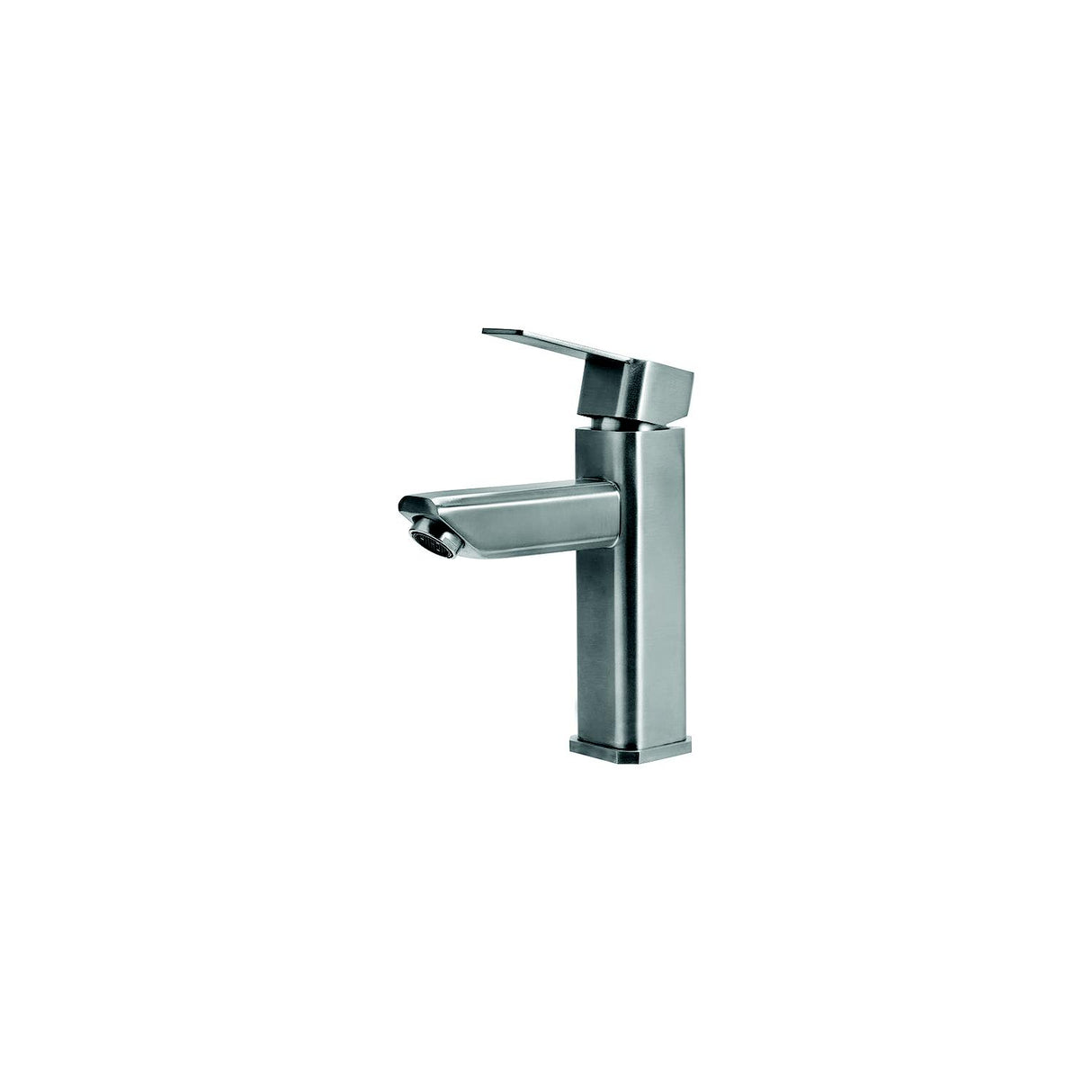 Dura Faucet DFML803LQSN Modern Angular Lavatory Faucet, Satin Nickel