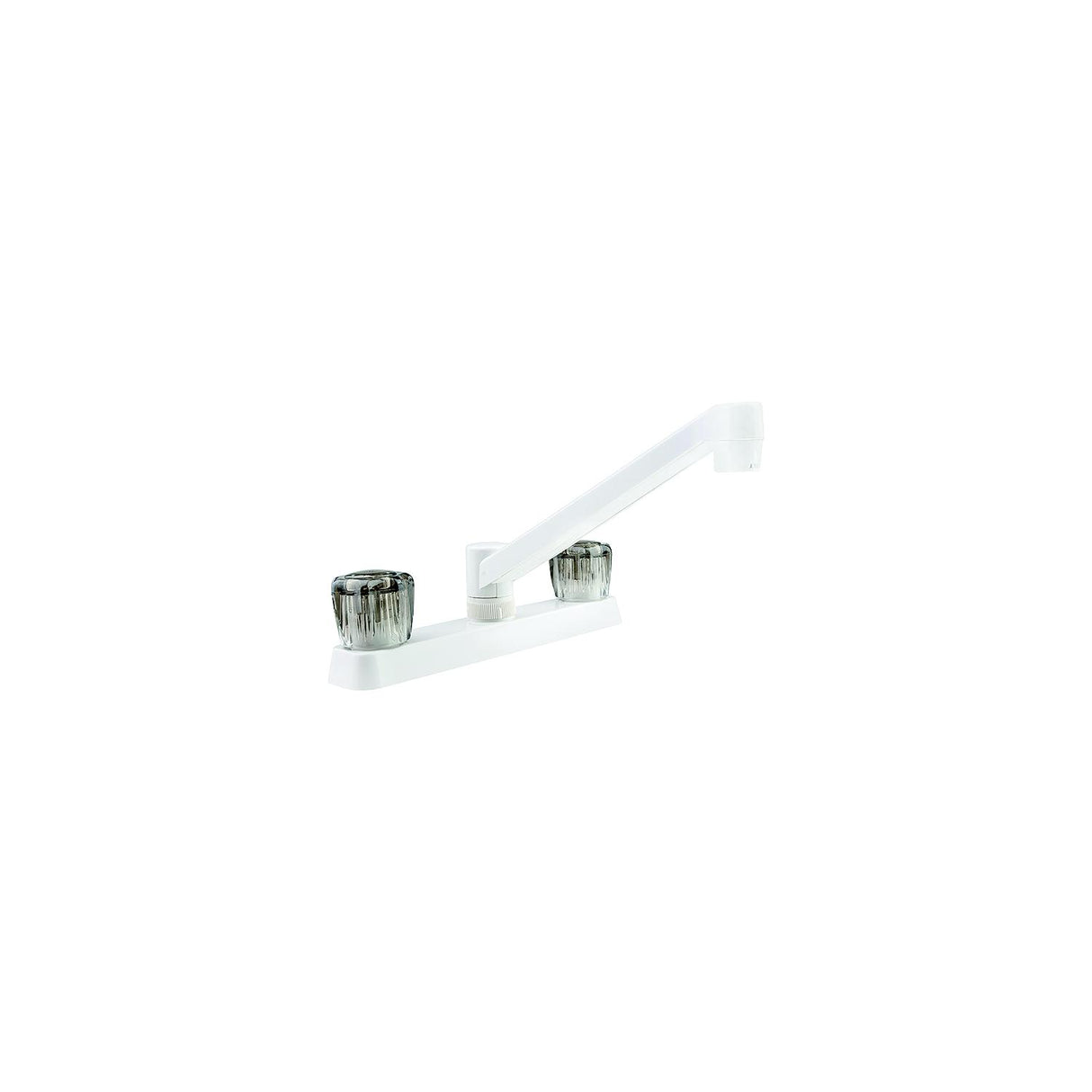 Dura Faucet DFPK600SWT Two-Handle Non-Metallic Kitchen Faucet, White