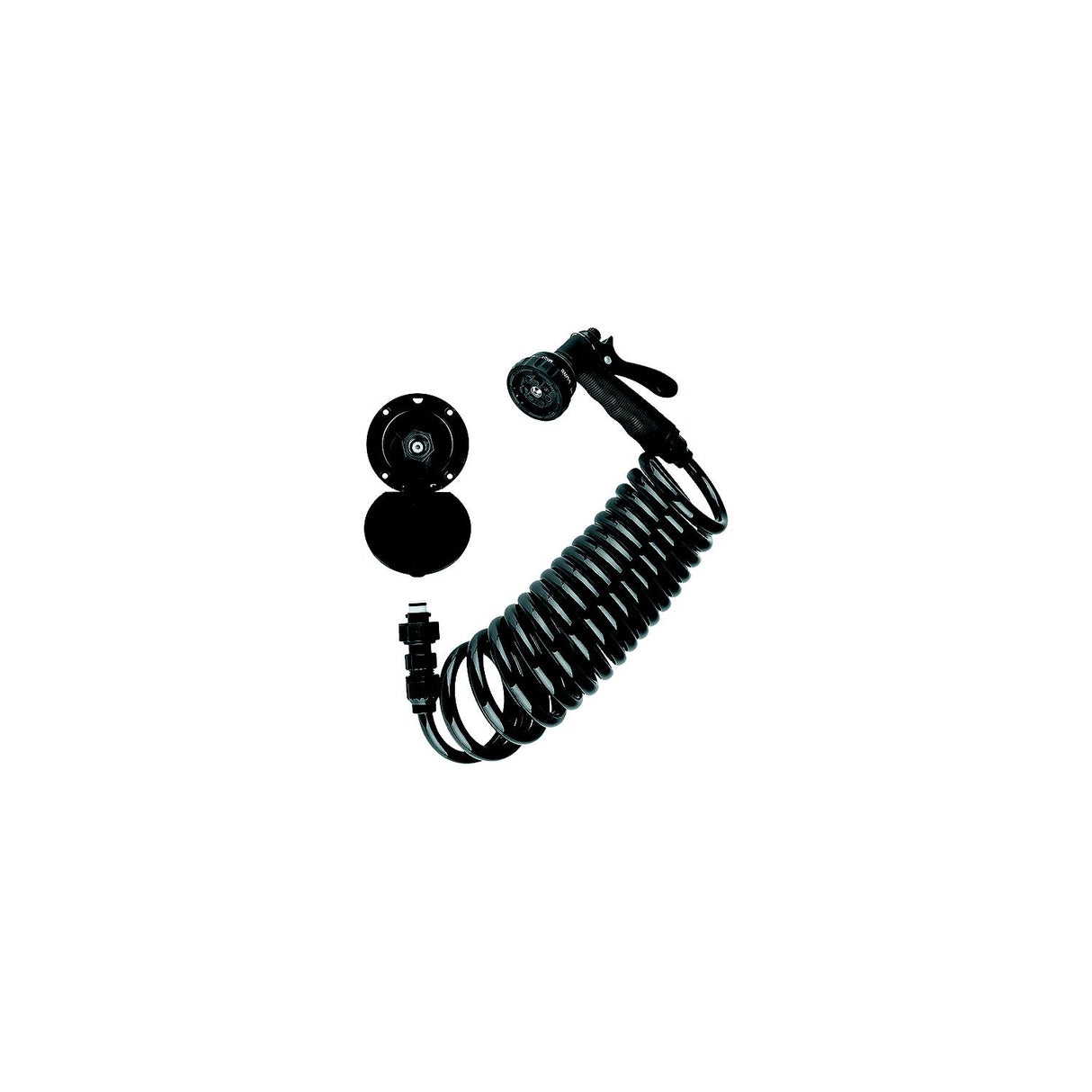 Dura Faucet DFSA188BK Exterior Quick Spray Dock Kit, Black