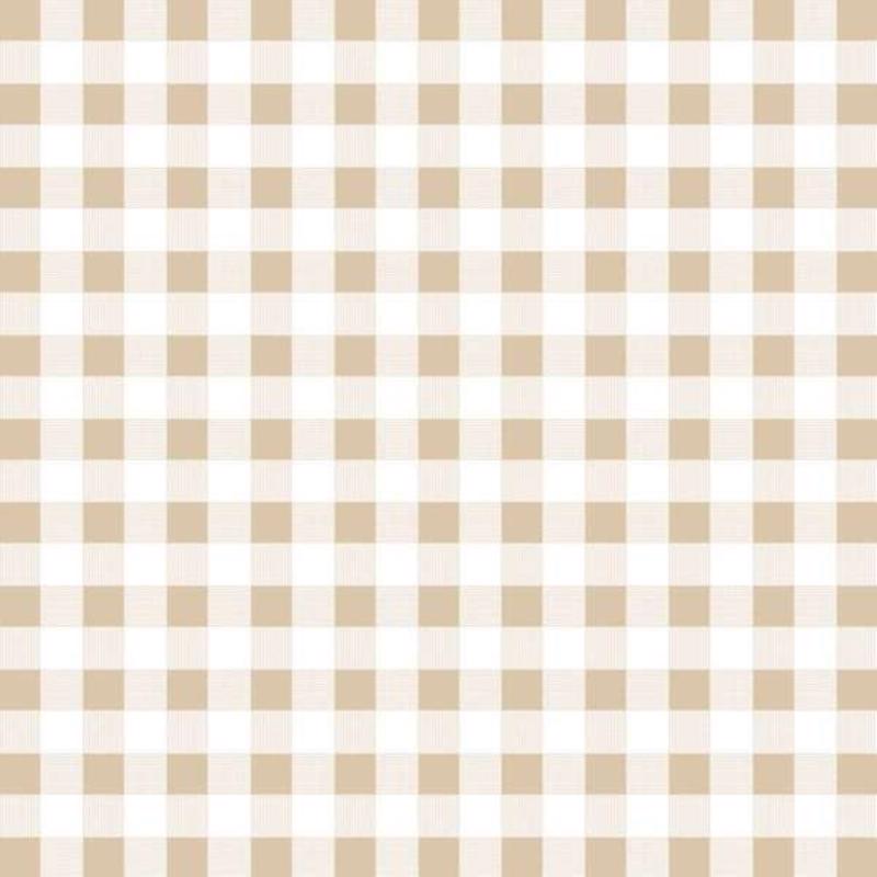 Con-Tact Grip Prints 4 ft. L X 18 in. W Khaki Plaid Non-Adhesive Shelf Liner, Pack of 6