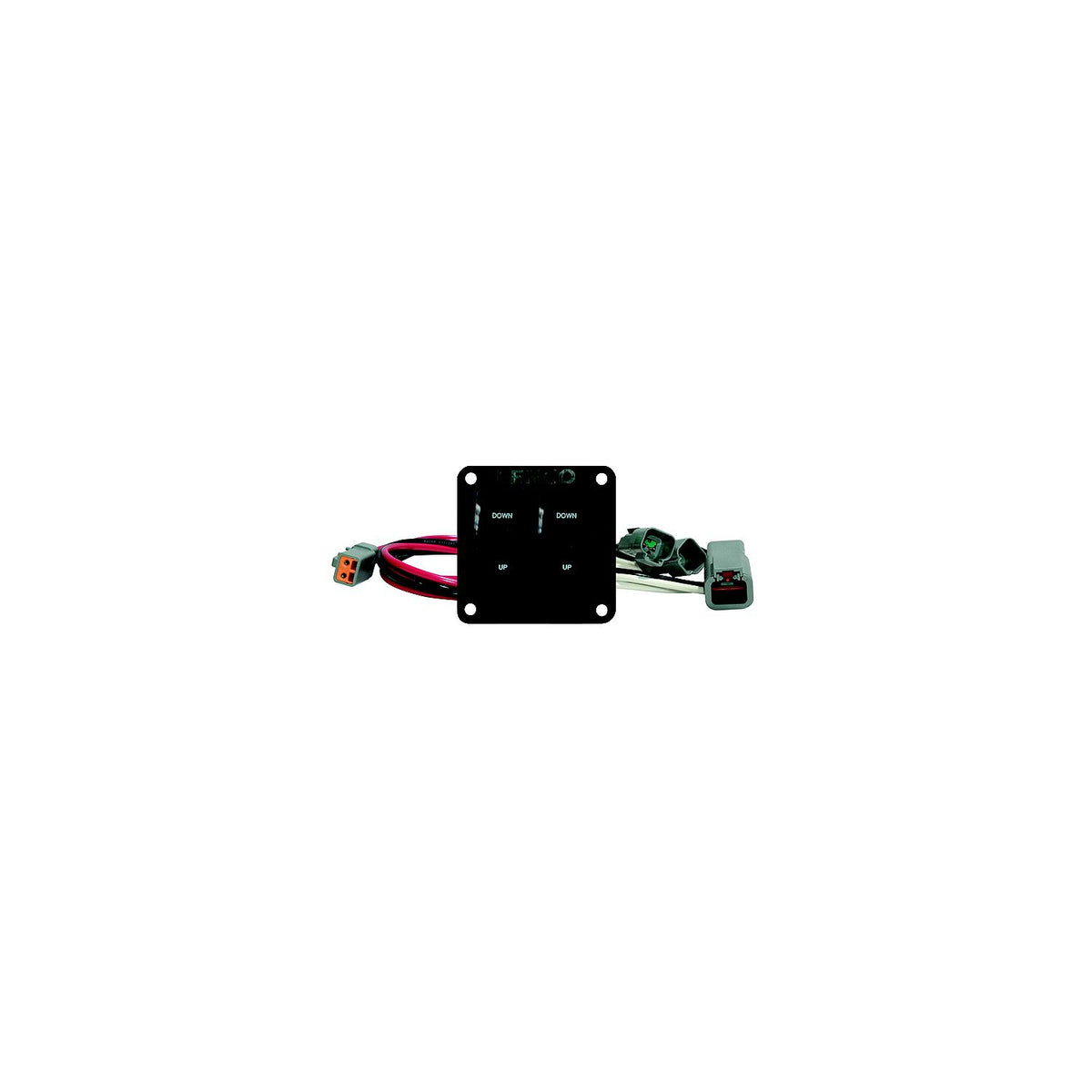Double Rocker Switch Panel for Single Actuator Trim Tabs