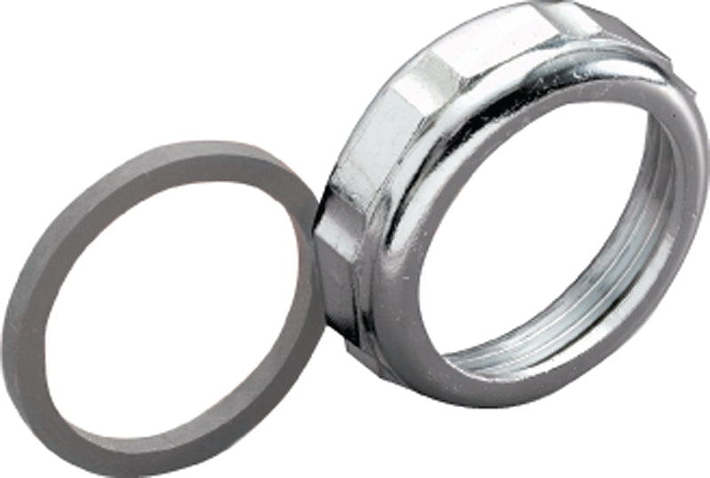 Plumb Pak PP25511 Slip Nut with Washer, 1-1/2 in, 3-1/4 in Dia, Metal, For: Brass Drainage Systems