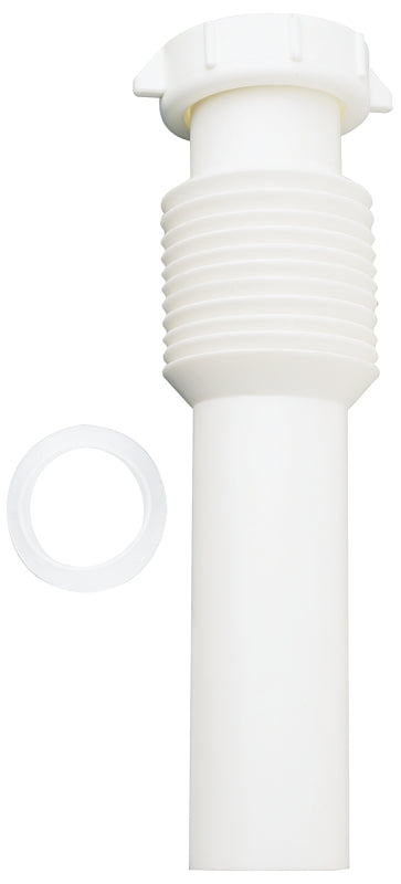 Plumb Pak PP21201 Sink Tailpiece, 1-1/2 in, 12 in L, Slip-Joint