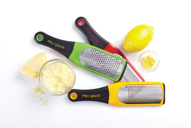 Microplane Assorted Colors Stainless Steel Grater, Pack of 12