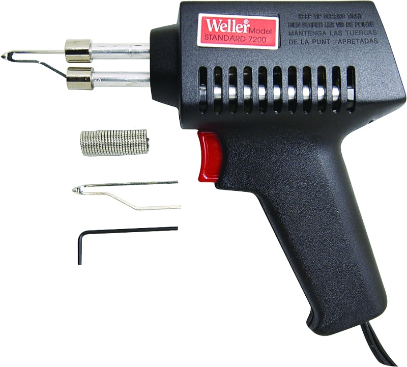 Weller 7200PKS Gun Kit, 120 V, 75 W, Copper Tip, Soldering Tip