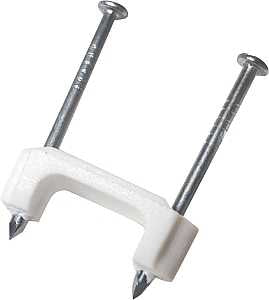 Gardner Bender PS-50 Cable Staple, 1/2 in W Crown, 1-1/4 in L Leg