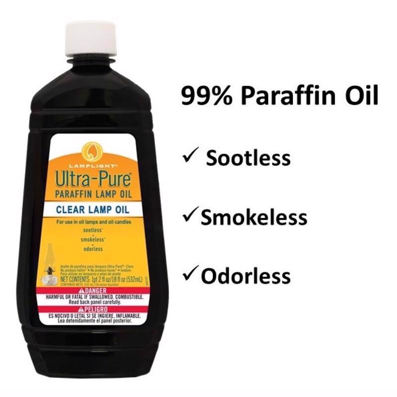 Lamplight Farms Ultra Pure Clean Burn Lamp Oil Clear 32 oz, Pack of 12