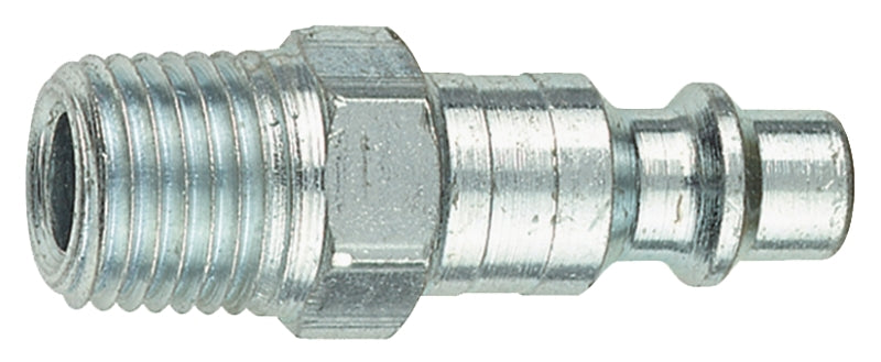 Tru-Flate 12-225 Plug, I/M-Style, 1/4 in, MNPT, Steel