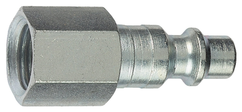 Tru-Flate 12-235 Plug, I/M-Style, 1/4 in, FNPT, Steel