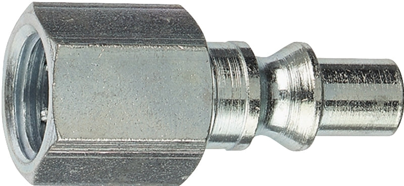 Tru-Flate 12-335 Plug, A-Style, 1/4 in, FNPT, Steel