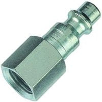 Tru-Flate 12-537 Plug, 3/8 in, FNPT, Steel, 300 psi