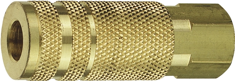 Tru-Flate 13-435 Coupler, L-Style, 1/4 in, FNPT, Steel