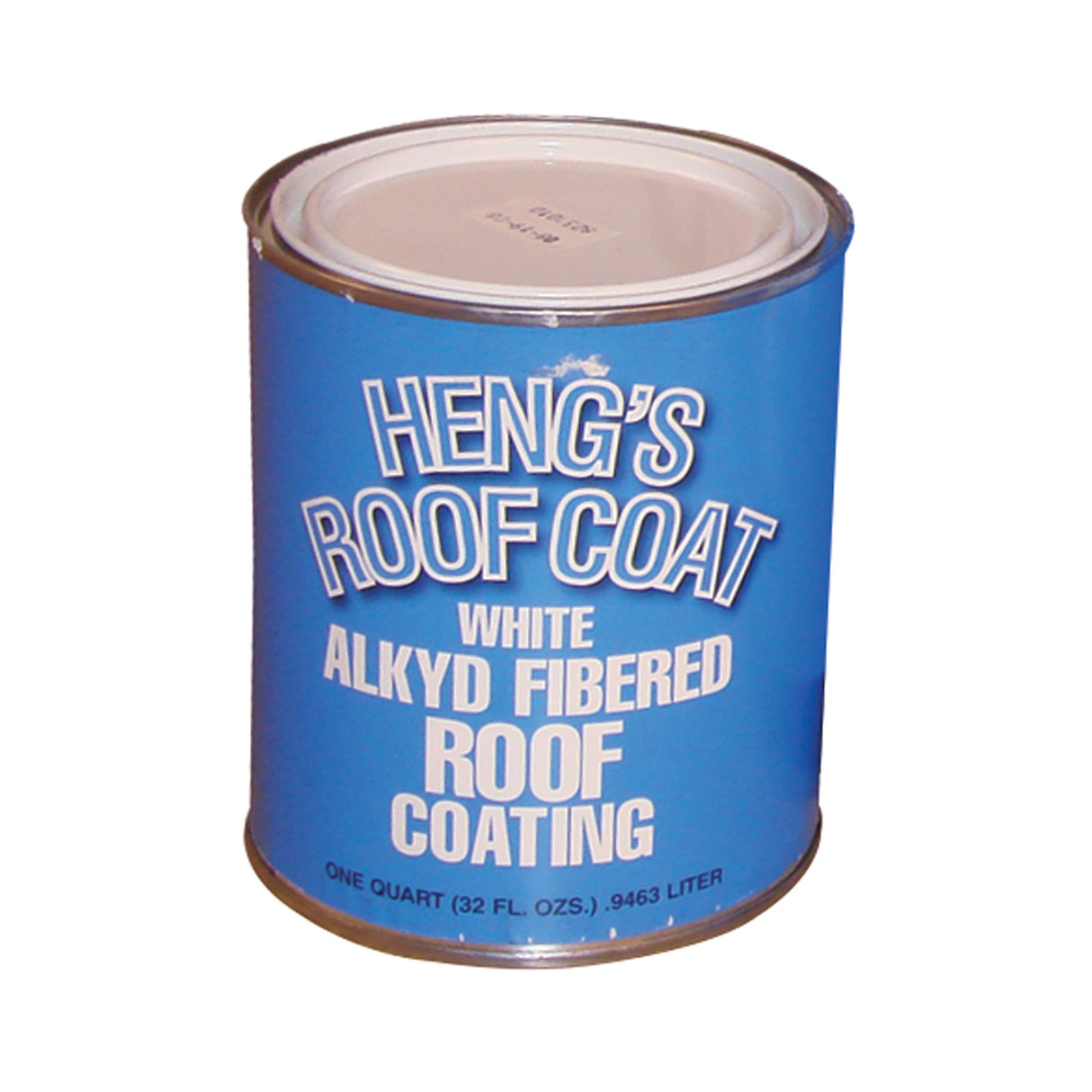 Heng's 43032 Alkyd Fibered Roof Coating, White, Qt.