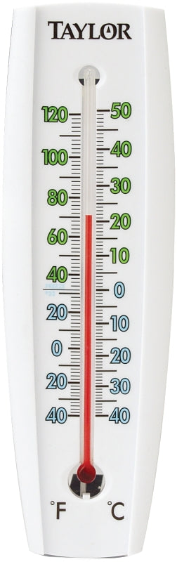 Taylor 5153/5301 Thermometer, 1/2 x 2-3/8 x 7-5/8 in Dimensions, -40 to 120 deg F