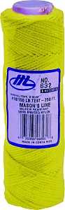 Marshalltown 632 Mason Line, 250 ft L, Nylon, Fluorescent Yellow
